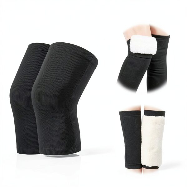Knee Pads Polypropylene Plush Cold Protection Unisex Adult-3