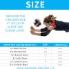 Volleyball Elbow Pads Black Elastic Design Protects From-3