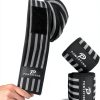 Powerfeng Elbow Wraps for Weightlifting Gray Nylon-0