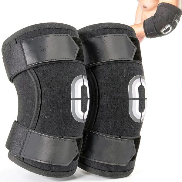 Pavo Strength Sleeve for Weightlifters Unisex-Adult XL Black-0