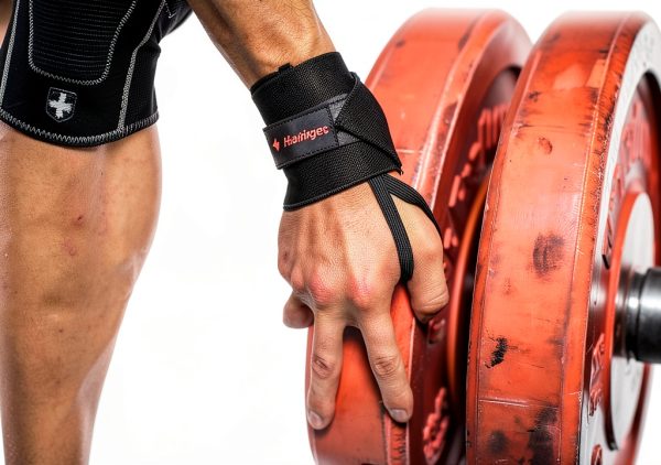 Harbinger Black Wrist Wraps 20in Adjustable-2