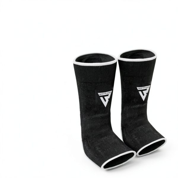 Ankle Wrap White Breathable Polyspandex Support-2