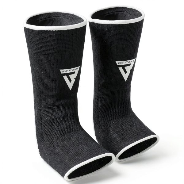 Ankle Wrap White Breathable Polyspandex Support-1