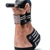 Powerfeng Elbow Wraps for Weightlifting Gray Nylon-4
