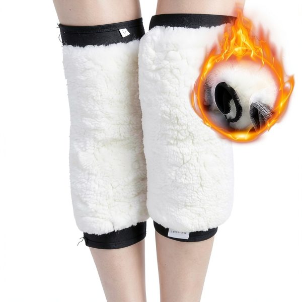 Knee Pads Polypropylene Plush Cold Protection Unisex Adult-4