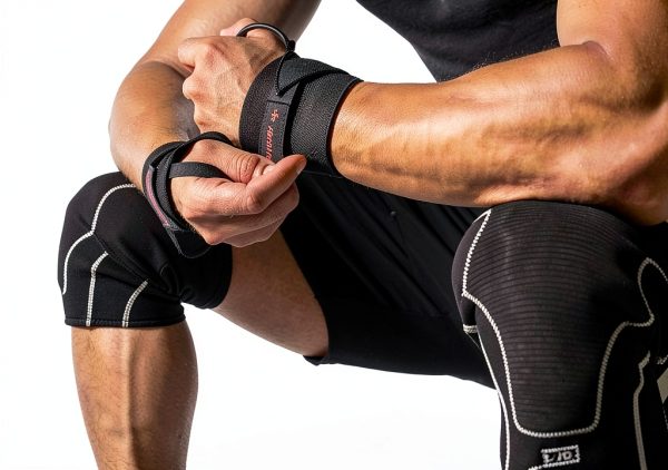 Harbinger Black Wrist Wraps 20in Adjustable-4