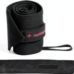 Harbinger Black Wrist Wraps 20in Adjustable-0