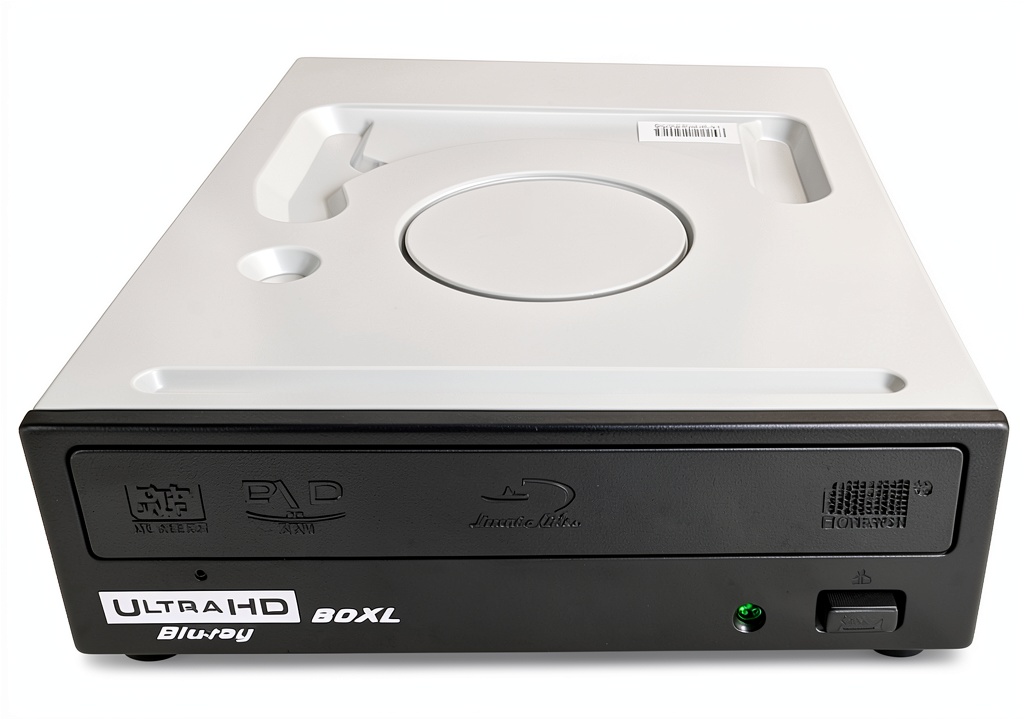 Installing Sunvalley Internal 4K UHD Blu-ray Drive BDR‑S12XJ on a wooden desk