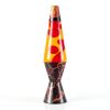 Lava Lamp 14in Volcanic Crags Red Wax & Orange Liquid Motion Lamp-7