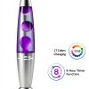LED Liquid Motion Lamp 17 Colors Changing Remote Biulazyda 13.5 Inch-2