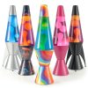 Lava Lamp Emerald Tide 16.3in Liquid Motion Lamp Yellow Wax Green-5