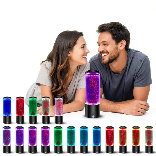 Volcano Lamp 17 Colors Changing with Remote AONESY Model 6609V-1