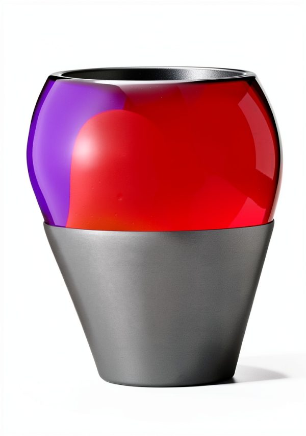 Lava Lamp Original Large 52oz 16.3in Vivid Twilight Orange Wax Purple-4
