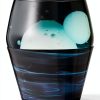 Lava Lamp 14.5" Night Swim Liquid Motion Lamp White Wax Blue Liquid-4