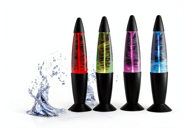 LED Tornado Light Lightahead 7 Color Changing Vortex Lamp 3.4x12.8in-1