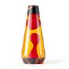 Lava Lamp 14in Volcanic Crags Red Wax & Orange Liquid Motion Lamp-1