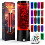 Volcano Lamp 17 Colors Changing with Remote AONESY Model 6609V-0