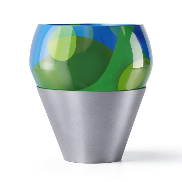 Lava Lamp Emerald Tide 16.3in Liquid Motion Lamp Yellow Wax Green-4