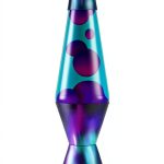 Lava Lamp Aurora Borealis 14.5" Purple Wax Liquid Motion Lamp - Retro-0