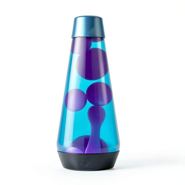 Lava Lamp Aurora Borealis 14.5" Purple Wax Liquid Motion Lamp - Retro-1